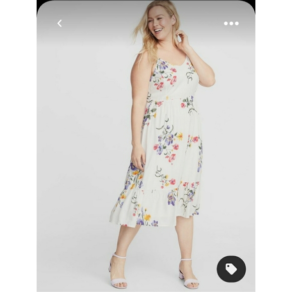 Old Navy Dresses & Skirts - Old Navy Plus Size Floral Midi Dress